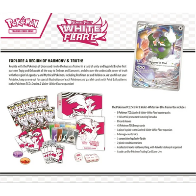 White Flare Elite Trainer Box (Black Bolt & White Flare)