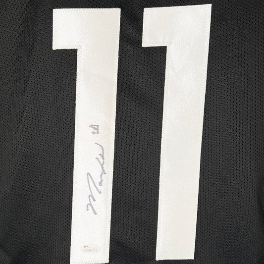 Markus Wheaton Signed Pittsburgh Black Football Jersey (JSA)