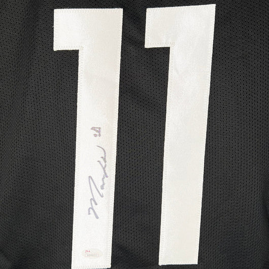 Markus Wheaton Signed Pittsburgh Black Football Jersey (JSA)
