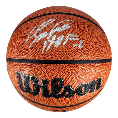 Dominique Wilkins Signed HOF 06 Inscription Wilson Authentic Series Basketball (JSA)