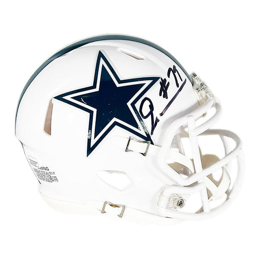 Erik Williams Signed Dallas Cowboys Alternate Speed Mini Replica Football Helmet (JSA)