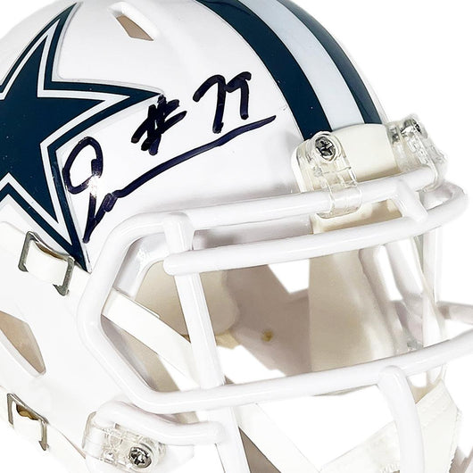 Erik Williams Signed Dallas Cowboys Alternate Speed Mini Replica Football Helmet (JSA)