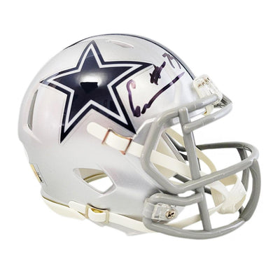 Erik Williams Signed Dallas Cowboys Speed Mini Football Helmet (JSA)