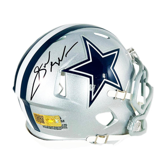 Sam Williams Signed Dallas Cowboys Speed Mini Football Helmet (JSA)
