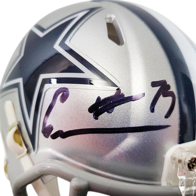 Erik Williams Signed Dallas Cowboys Speed Mini Football Helmet (JSA)