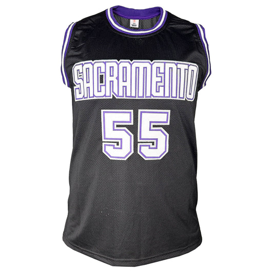 Jason Williams Signed Sacramento Black Basketball Jersey (JSA)