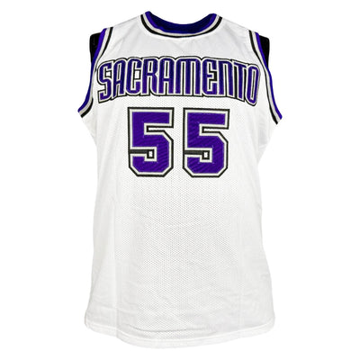 Jason Williams Signed Sacramento White Basketball Jersey (JSA)
