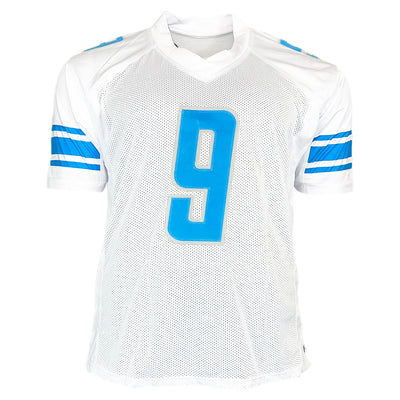 Jameson Williams Signed Detroit White Football Jersey (Beckett)