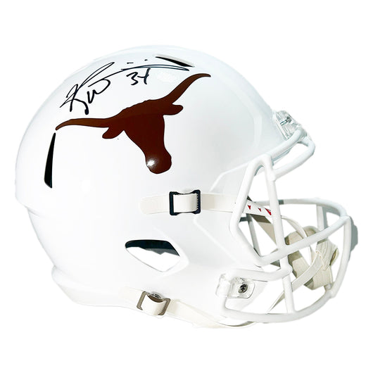 Ricky Williams Signed Texas Longhorns Speed Full-Size Replica Football Helmet (JSA)