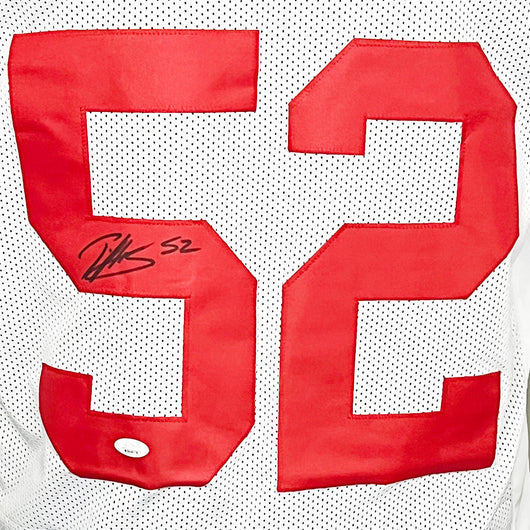 Patrick Willis Signed San Francisco White Football Jersey (Beckett)