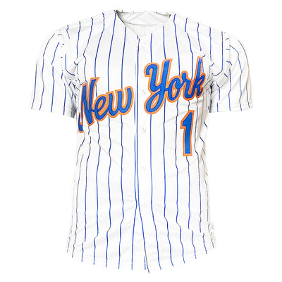Mookie Wilson Signed New York Pinstripe Baseball Jersey (JSA)