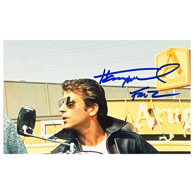 Henry Winkler Signed Fonz Inscription Pose 6 Happy Days 11x14 Photo (Beckett)